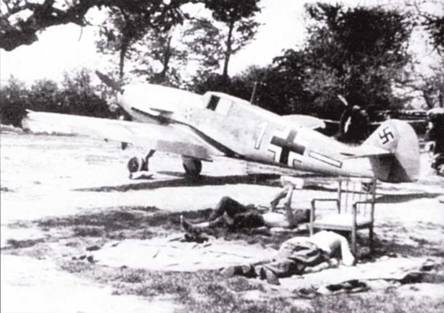 Иллюстрация к книге — Истребители Люфтваффе в небе СССР. Операция «Барбаросса» июнь – декабрь 1941 г. [pic_4.jpg]