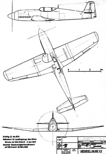Иллюстрация к книге — Heinkel Не 100 [pic_22.jpg]