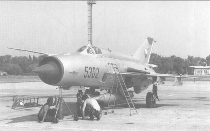 Иллюстрация к книге — МиГ-21. Особенности модификаций и детали конструкции. Часть 2 [pic_149.jpg]