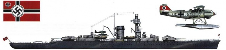 Иллюстрация к книге — Линкоры кригсмарине [pic_124.jpg]