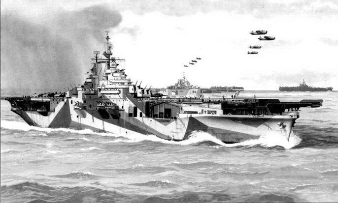 Иллюстрация к книге — Авианосцы США «Essex» [pic_1.jpg]