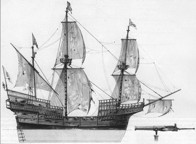 Иллюстрация к книге — Испанские галеоны, 1530–1690 [pic_22.jpg]