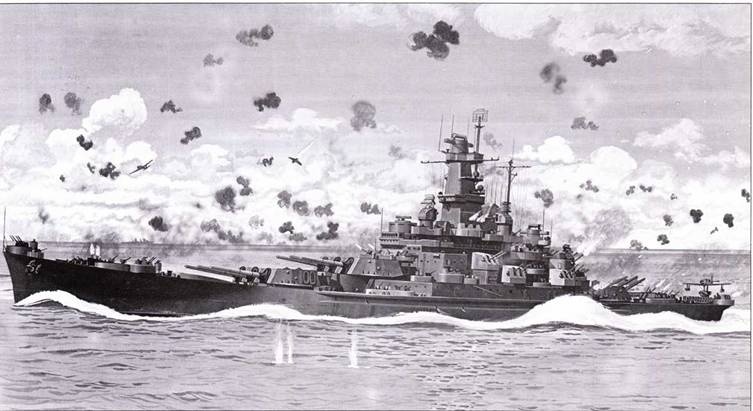 Иллюстрация к книге — Линкоры США. Часть 2 [pic_1.jpg]