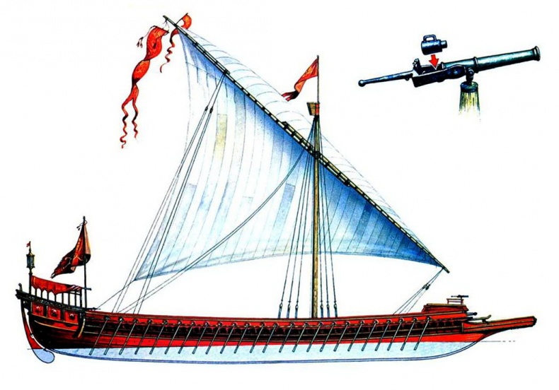 Иллюстрация к книге — Галеры. Эпоха ренессанса, 1470–1590 [pic_30.jpg]