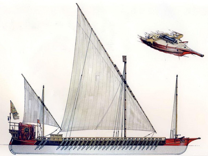 Иллюстрация к книге — Галеры. Эпоха ренессанса, 1470–1590 [pic_52.jpg]