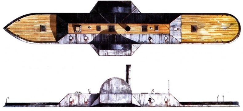 Иллюстрация к книге — Казематные броненосцы южан, 1861–1865 [pic_29.jpg]