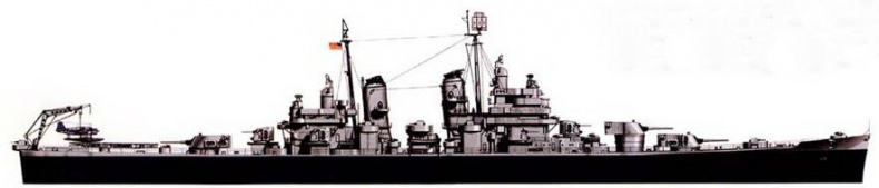 Иллюстрация к книге — Тяжелые крейсера США. Часть 2 [pic_139.jpg]