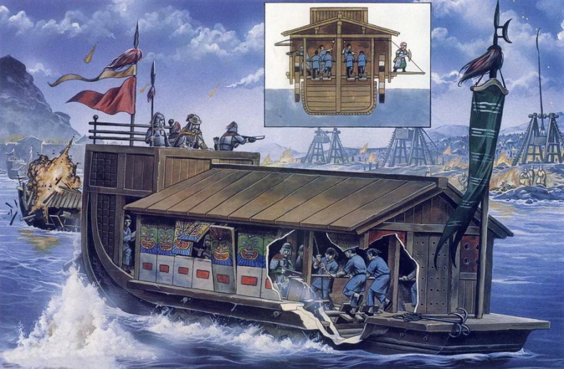 Иллюстрация к книге — Боевые корабли древнего Китая, 200 г. до н.э. — 1413 г. н.э. [pic_31.jpg]