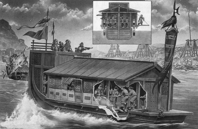 Иллюстрация к книге — Боевые корабли древнего Китая, 200 г. до н.э. — 1413 г. н.э. [pic_37.jpg]