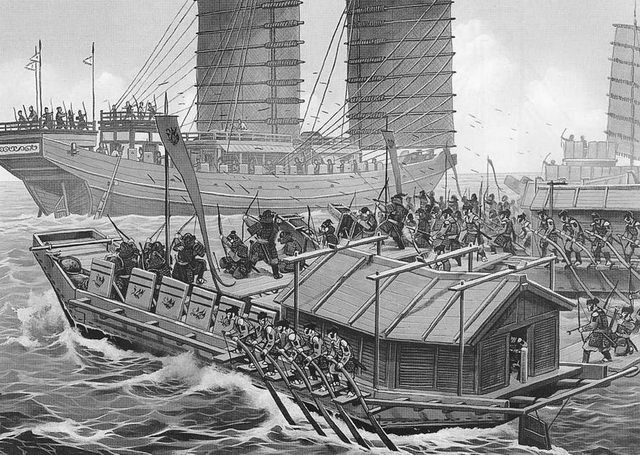 Иллюстрация к книге — Боевые корабли Японии и Кореи, 612–1639 гг. [pic_8.jpg]