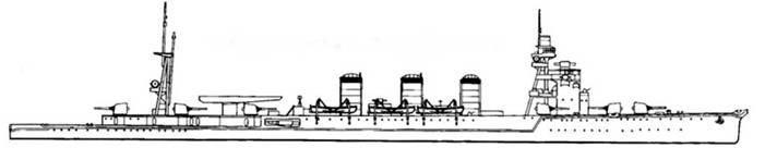 Иллюстрация к книге — Легкие крейсера Японии [pic_10.jpg]