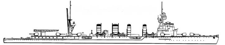 Иллюстрация к книге — Легкие крейсера Японии [pic_12.jpg]