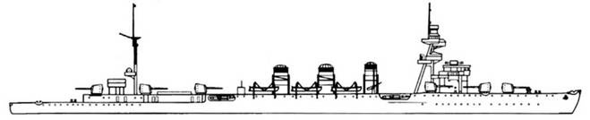 Иллюстрация к книге — Легкие крейсера Японии [pic_30.jpg]