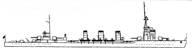 Иллюстрация к книге — Легкие крейсера Японии [pic_8.jpg]