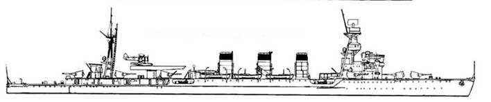 Иллюстрация к книге — Легкие крейсера Японии [pic_9.jpg]