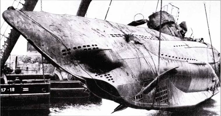 Иллюстрация к книге — Германские субмарины Тип II крупным планом [pic_1.jpg]