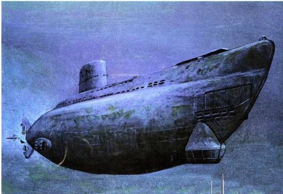 Иллюстрация к книге — Германские субмарины Тип XVII Крупным планом [pic_137.jpg]