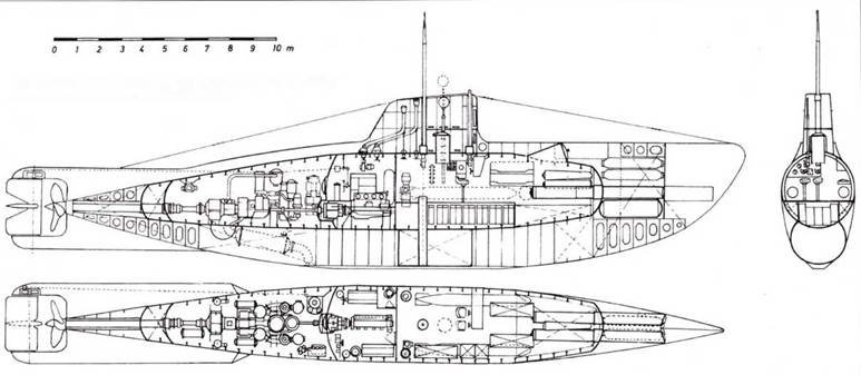 Иллюстрация к книге — Германские субмарины Тип XVII Крупным планом [pic_14.jpg]