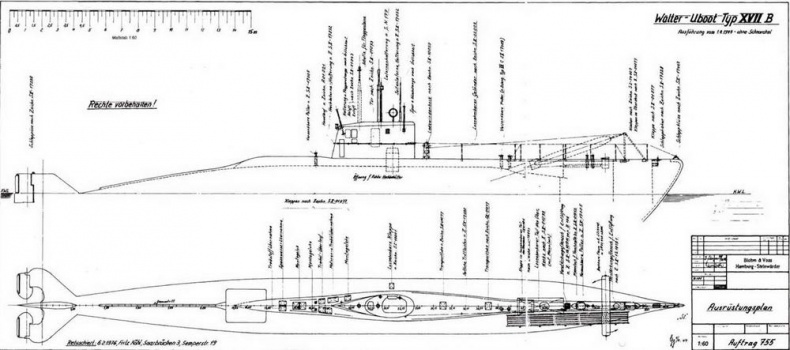Иллюстрация к книге — Германские субмарины Тип XVII Крупным планом [pic_71.jpg]