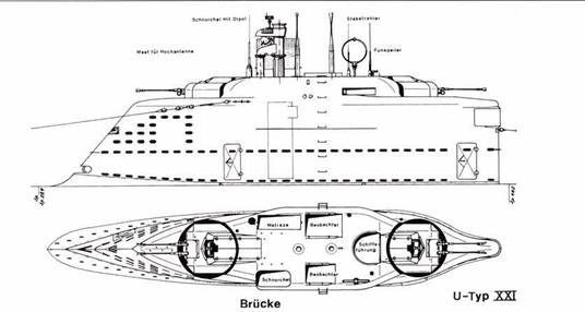 Иллюстрация к книге — Германские субмарины Тип XXI Крупным планом [pic_69.jpg]