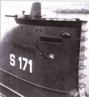 Иллюстрация к книге — Германские субмарины Тип XXIII крупным планом [pic_110.jpg]