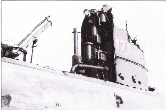 Иллюстрация к книге — Германские субмарины Тип XXIII крупным планом [pic_119.jpg]