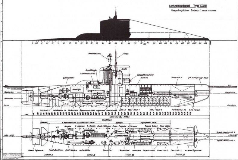 Иллюстрация к книге — Германские субмарины Тип XXIII крупным планом [pic_50.jpg]