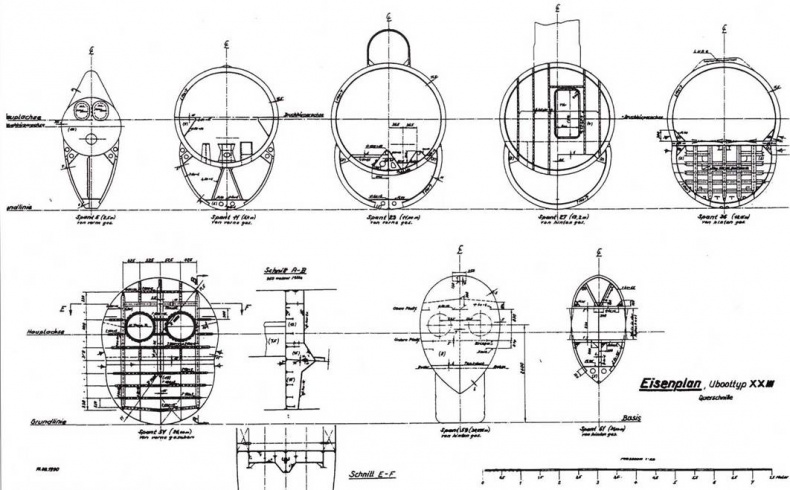 Иллюстрация к книге — Германские субмарины Тип XXIII крупным планом [pic_53.jpg]