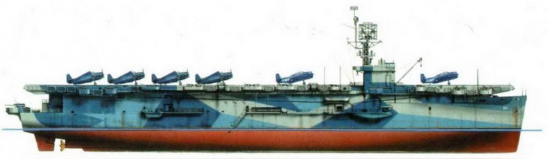 Иллюстрация к книге — Авианосцы мира 1939-1945 (Великобритания, США, СССР) [img_70.jpg]