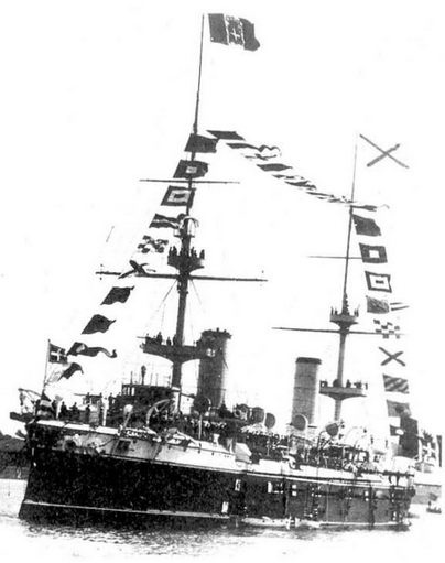 Иллюстрация к книге — Броненосные крейсера типа «Гарибальди» [pic_3.jpg]