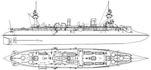 Иллюстрация к книге — Крейсера в бою. От фрегатов до "убийц авианосцев" [i_001.jpg]