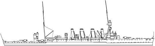 Иллюстрация к книге — Крейсера в бою. От фрегатов до "убийц авианосцев" [i_005.jpg]