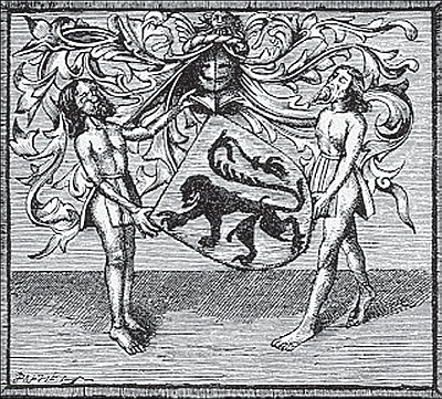 Иллюстрация к книге — Канарец, или Книга о завоевании Канарских островов и обращении их жителей в христианскую веру Жаном де Бетанкуром, дворянином из Ко, составленная монахом Пьером Бонтье и священником Жаном Ле Веррье [_02.jpg]