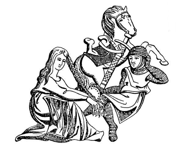 Иллюстрация к книге — Повседневная жизнь во времена трубадуров XII-XIII веков [i_004.jpg]