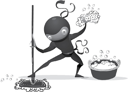 Иллюстрация к книге — Гениальная уборка. Самая эффективная стратегия победы над хаосом [i_018.jpg]