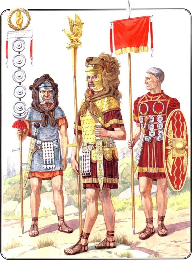 Иллюстрация к книге — Армия императорского Рима: I-II вв.н.э.: Униформа, вооружение, организация. Серия: Солдатъ [any2fbimgloader29.jpg]