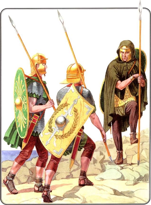 Иллюстрация к книге — Армия императорского Рима: I-II вв.н.э.: Униформа, вооружение, организация. Серия: Солдатъ [any2fbimgloader31.jpg]