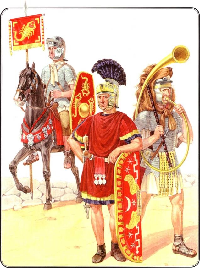 Иллюстрация к книге — Армия императорского Рима: I-II вв.н.э.: Униформа, вооружение, организация. Серия: Солдатъ [any2fbimgloader35.jpg]