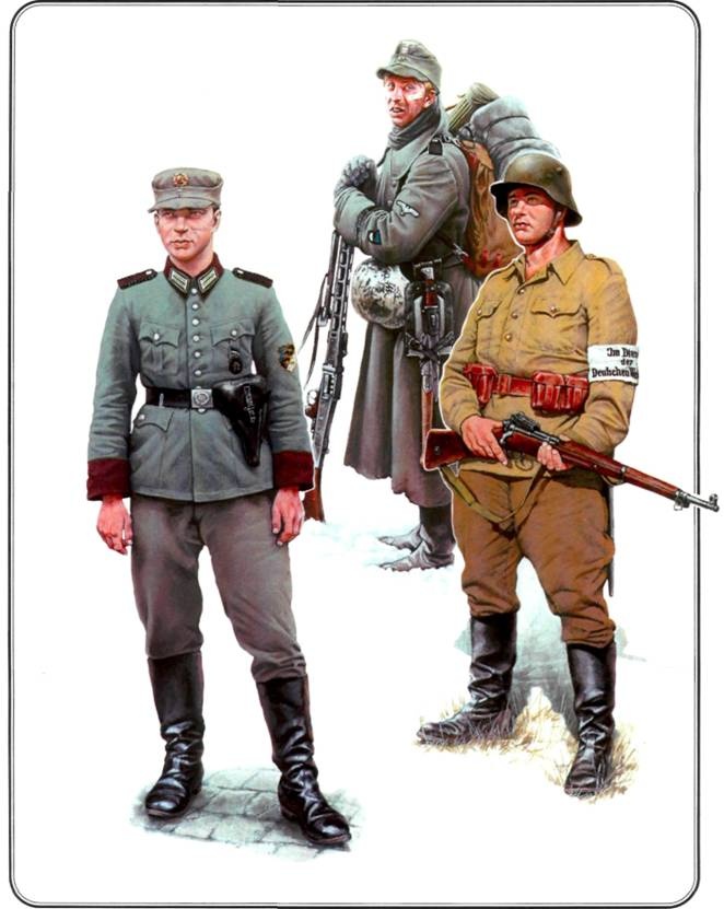 Иллюстрация к книге — Вторая мировая война 1939-1945. Восточные добровольцы в вермахте, полиции и СС [any2fbimgloader13.jpg]