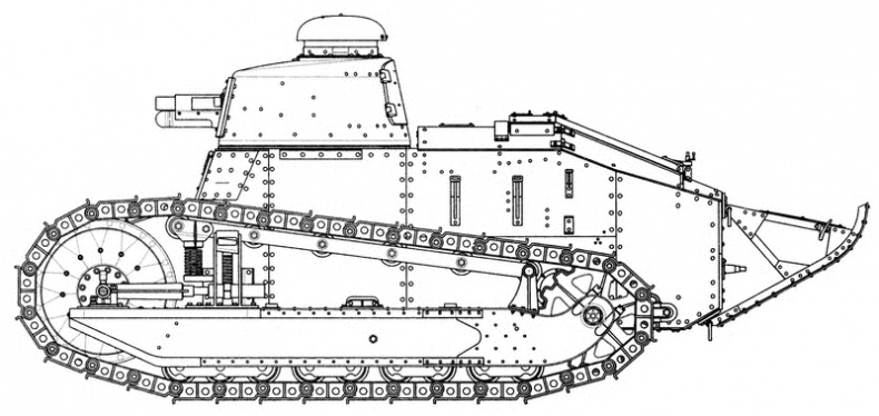 Иллюстрация к книге — Танк № 1 «Рено ФТ-17» [i_045.jpg]