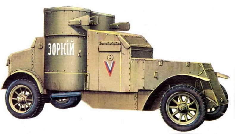 Иллюстрация к книге — Бронеавтомобили «Остин» [img_63.jpg]