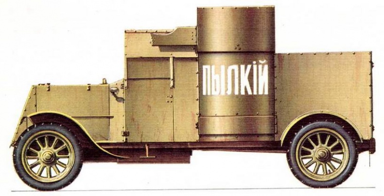 Иллюстрация к книге — Бронеавтомобили «Остин» [img_68.jpg]