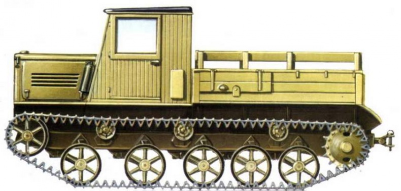 Иллюстрация к книге — Артиллерийские тягачи Красной Армии. Часть 2 [img_61.jpg]