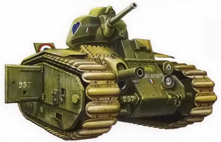 Иллюстрация к книге — Французcкие танки Второй мировой войны. Часть 1 [img_64.jpg]