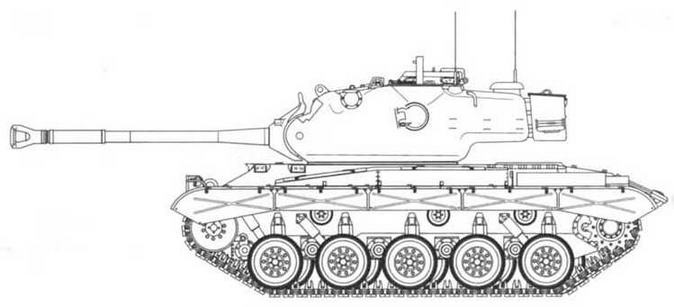 Иллюстрация к книге — От «Першинга» до «Паттона». Средние танки М26, М46 и М47 [img_22.jpg]