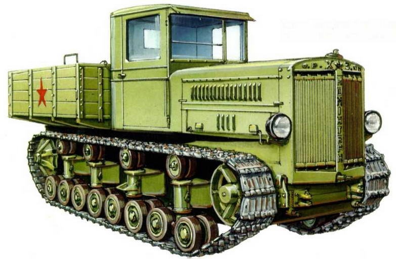 Иллюстрация к книге — Артиллерийские тягачи Красной Армии. Часть 1 [img_63.jpg]