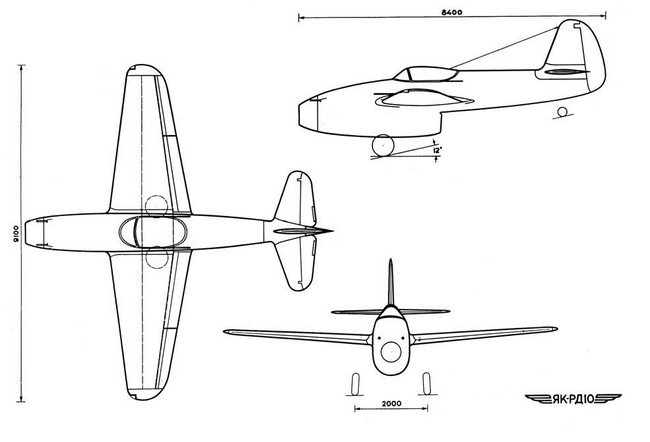 Иллюстрация к книге — Реактивные первенцы СССР - МиГ-9, Як-15, Су-9, Ла-150, Ту-12, Ил-22 [i_039.jpg]