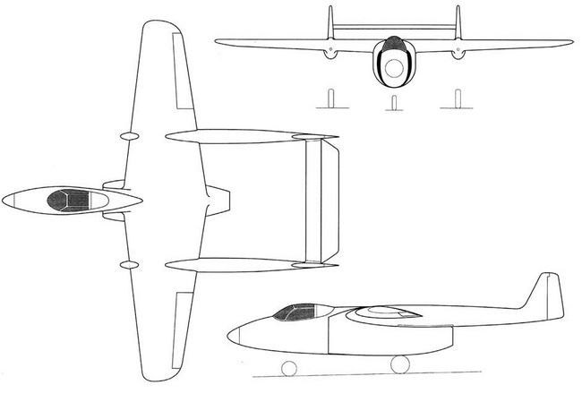 Иллюстрация к книге — Реактивные первенцы СССР - МиГ-9, Як-15, Су-9, Ла-150, Ту-12, Ил-22 [i_073.jpg]