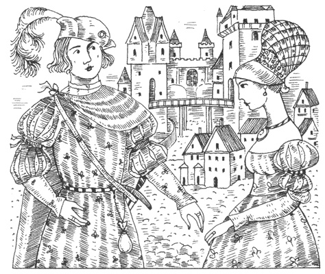 Иллюстрация к книге — Средневековые замок, город, деревня и их обитатели [i_012.jpg]