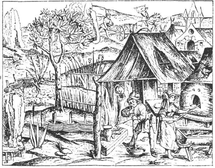 Иллюстрация к книге — Средневековые замок, город, деревня и их обитатели [i_024.jpg]